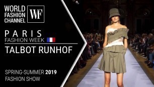 'Talbot Runhof | Paris fashion week ss 2019'