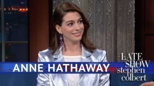 'Anne Hathaway Just Had A Wardrobe Malfunction'