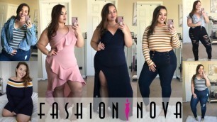 'Fashion Nova Curve Try-On Haul!  |Plus Size Fashion|'