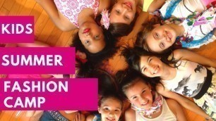 'Fashion Design and Sewing Summer Camp for Kids in NY'