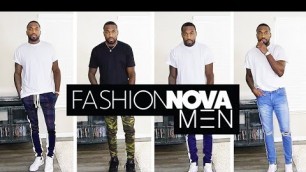 'FASHION NOVA MEN\'S CLOTHING TRY-ON HAUL | I AM RIO P.'