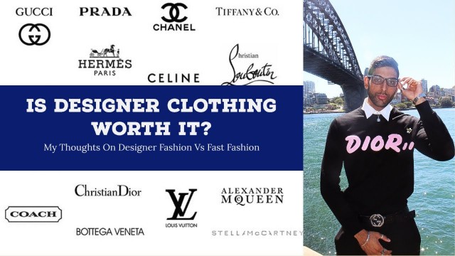 'IS DESIGNER CLOTHING WORTH IT? Designer Clothing Vs Fast Fashion / My Thoughts'