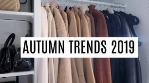 'TOP AUTUMN/WINTER TRENDS 2019'