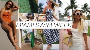 'Miami Swim Week Vlog Part I | Monday Swimwear Runway Show | This Week With C | Christie Ferrari'