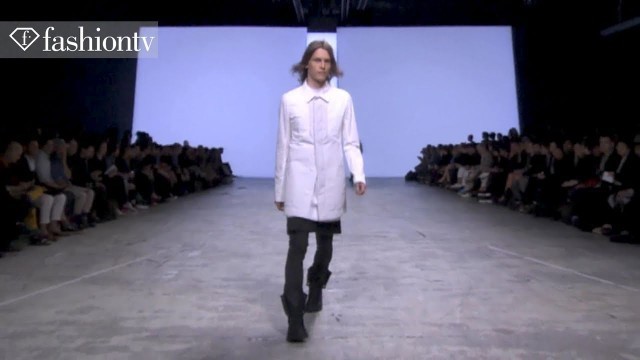 'Rick Owens Runway Show ft Paul Boche - Paris Men\'s Fashion Week Spring 2012 | FashionTV - FTV.com'