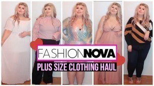 'Fashion Nova Curve Plus Size Try On Haul 2020'