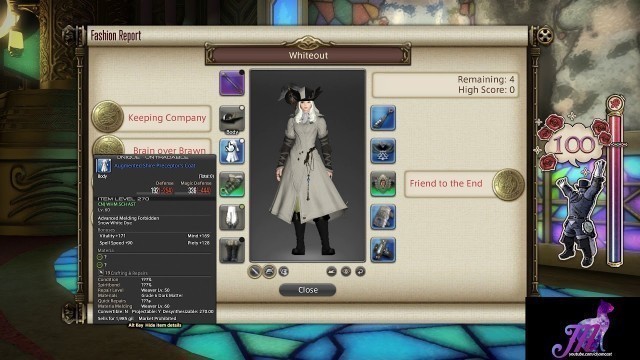 'FFXIV: Fashion Report Friday - Week 11 - Theme : Whiteout'