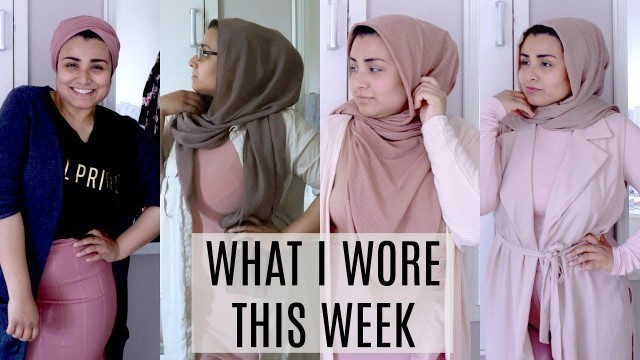 'WHAT I WORE THIS WEEK | OOTD MODEST FASHION HIJAB STYLE *COLLAB'