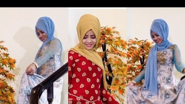 'Mashura Afdalia Hot Fashion Show | Kerala Muslim Girl | Kerala Girl Hijab Wrapping'