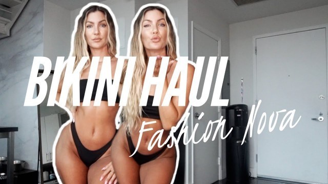 'Fashion Nova Bikini Haul | Casi Davis'