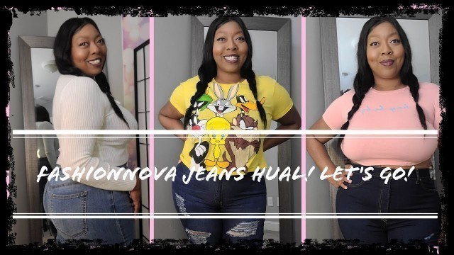 'Fashionnova Plus Size Jeans Haul by Shareen Nicole'