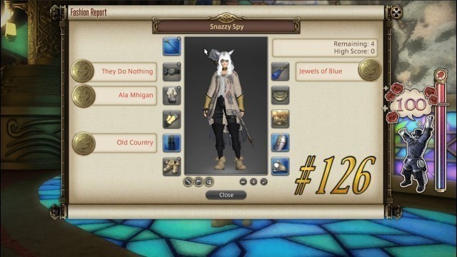 'FFXIV: Fashion Report Friday - Week 126 - Theme : Snazzy Spy'