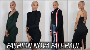 'Fashion Nova Fall Try On Haul | Gabrielle Morris'