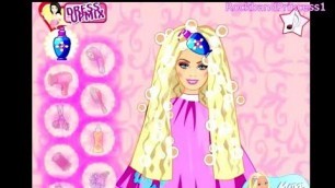 'Barbie Dolls Fashion Show Hair Salon Doll Hairstyle Video Games'