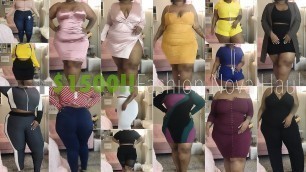 '$1500 Try-On Haul!!! WTF. | Fashion Nova Curve / Plus Size | Daquana White'