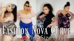 'Fashion Nova Curve | Plus Size Clothing Haul'