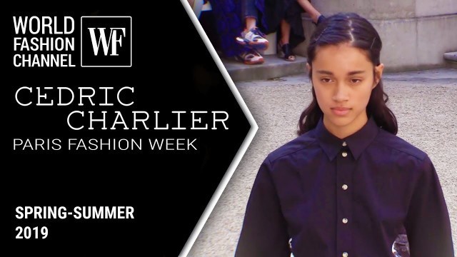 'Cedric Charlier spring-summer 2019 Paris fashion week'