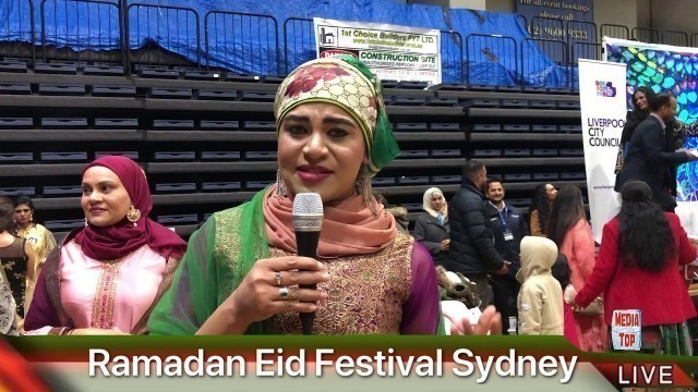 'Hijab fashion show Sydney| models interviews | MediaTop 2019 فیشن شو'