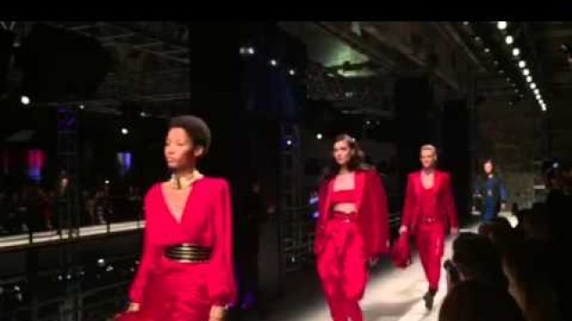 'H&M X Balmain Fashion Show Final Walk'