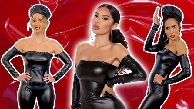 'Trying Crazy Leather Outfits From Fashion Nova!?'