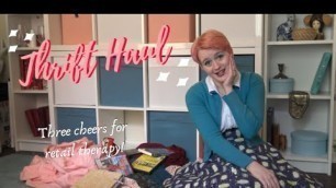 'Thrift Haul: Vintage Clothing Finds and Also Some Fast Fashion Junk'