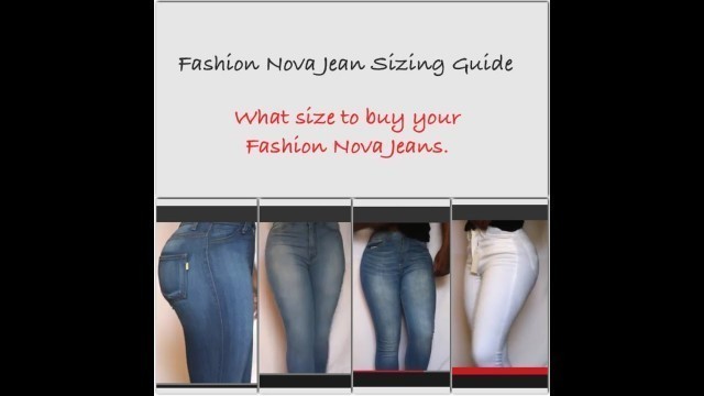 'Fashion Nova Jean Haul. Try On. Buying Guide. Sizing Guide | BiContinental Life&Style'