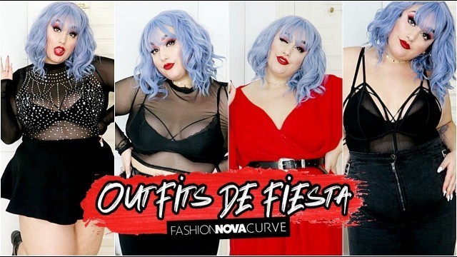 '¡ROPA PARA SALIR DE FIESTA! Edición navidad con Fashion Nova CURVE | Boo'