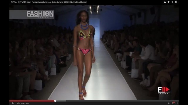 '\"MARA HOFFMAN\" Miami Fashion Week Swimwear Spring Summer 2015 HD by Fashion Channel'