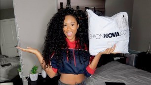 'FASHION NOVA HAUL! CUTE + COMFY'