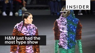 'H&M just had the most hype fashion show ever'