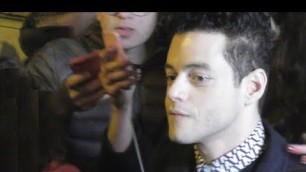 'Rami Malek & Lucy Boynton @ Paris Fashion Week 23 january 2019 show Valentino - janvier'