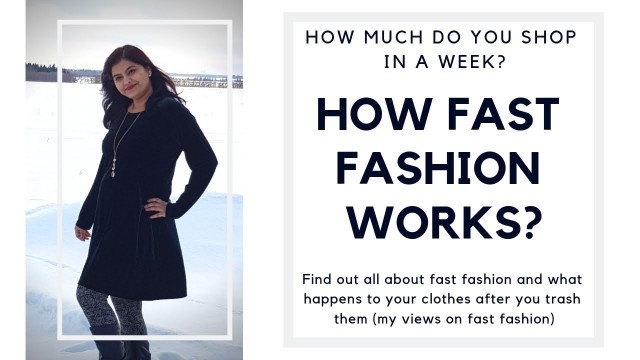 'FAST FASHION WATCH WITH MITALI. Hindi and English language'