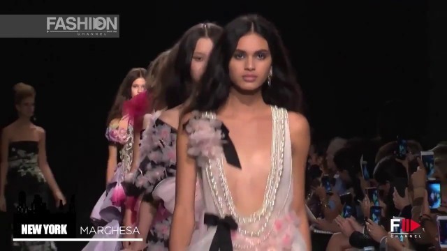 'MARCHESA Highlights Spring Summer 2018 New York   Fashion Channel'