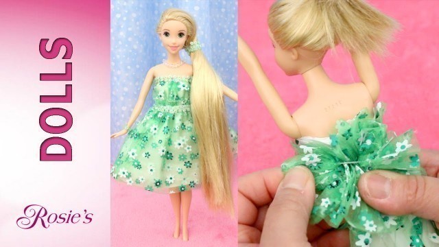 'How to make dresses from Rapunzel\'s Fashion Show 3 -  Super Easy!'