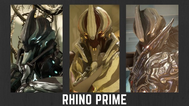 'Warframe | Rhino Prime | Fashion Frame'