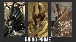 'Warframe | Rhino Prime | Fashion Frame'