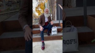 'Fashion Santa supports Tyrell Harris clothing line OoFii'