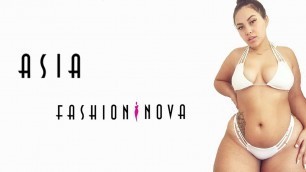 'Asia Penelope Fashion Nova Curve Swimsuit Haul Pt 2'