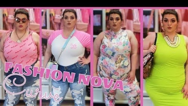 'A Very Extra Fashion Nova Curve Haul (plus size) dressing out of my comfort zone !!'