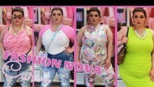 'A Very Extra Fashion Nova Curve Haul (plus size) dressing out of my comfort zone !!'