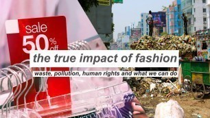 'THE IMPACT OF FAST FASHION // watch this before buying new clothes'