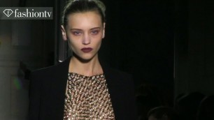 'Anthony Vaccarello Fall/Winter 2013-14 | Paris Fashion Week PFW | FashionTV'