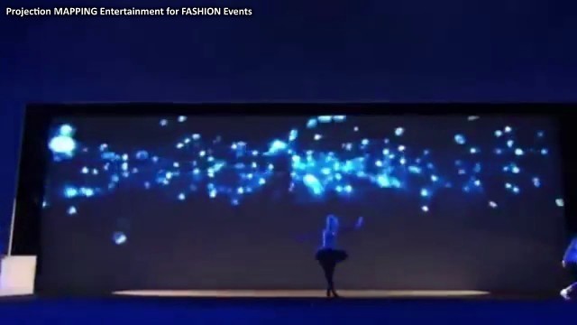 'Projection MAPPING Entertainment for FASHION Events'