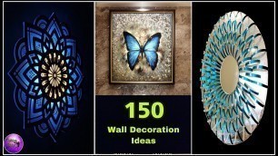 '❣️150+ DIY WALL DECOR❣️ | HOME DECORATING IDEAS | ART AND CRAFT | FASHION PIXIES'