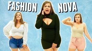 'Brutally Honest Fashion Nova Try On Haul & Review || Sierra Schultzzie'