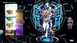 'Warframe / Rhino Prime Palatine Skin Color Schemes'