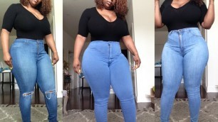 'Fashion Nova most popular jeans Try on for Curvy Girls | Size 15| PART 1'