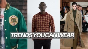 '6 Stylish Menswear Trends for Fall Winter 2019 | FW19 Menswear Trends'