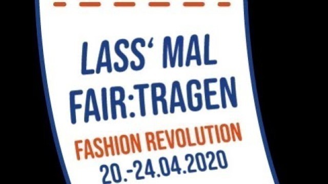 'Fashion Revolution Day 2020'