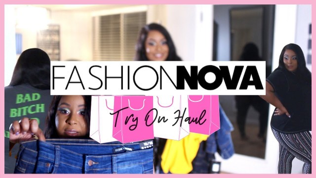 'FASHION NOVA TRY ON HAUL | SIZE L, XL & 1X | FIRST TIME ORDERING FASHION NOVA'